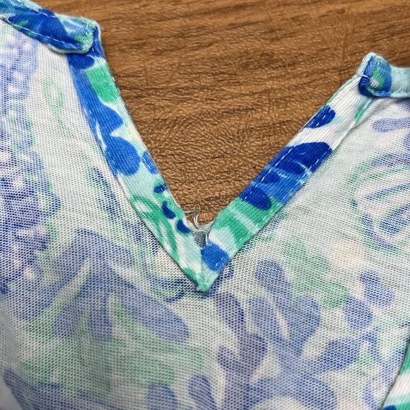 Lilly Pulitzer girls size L 8-10 jumpsuit mermaids - Picture 6 of 12